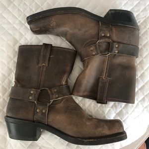 Frye leather women’s cowboy boots